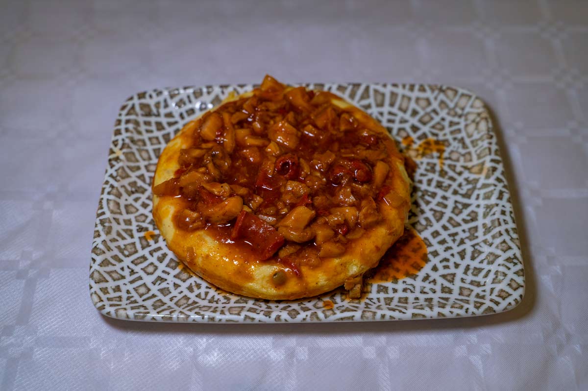 Tortilla de patatas con callos